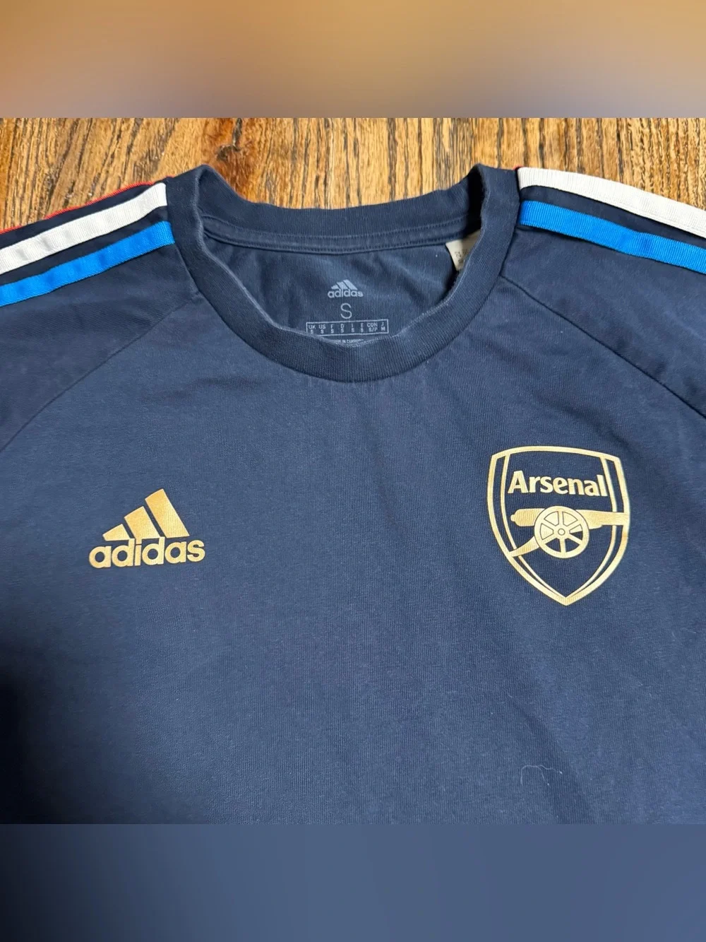 Arsenal Adidas France Pack Tshirt 22/23 Kit Room Size Small Shirt Premier League